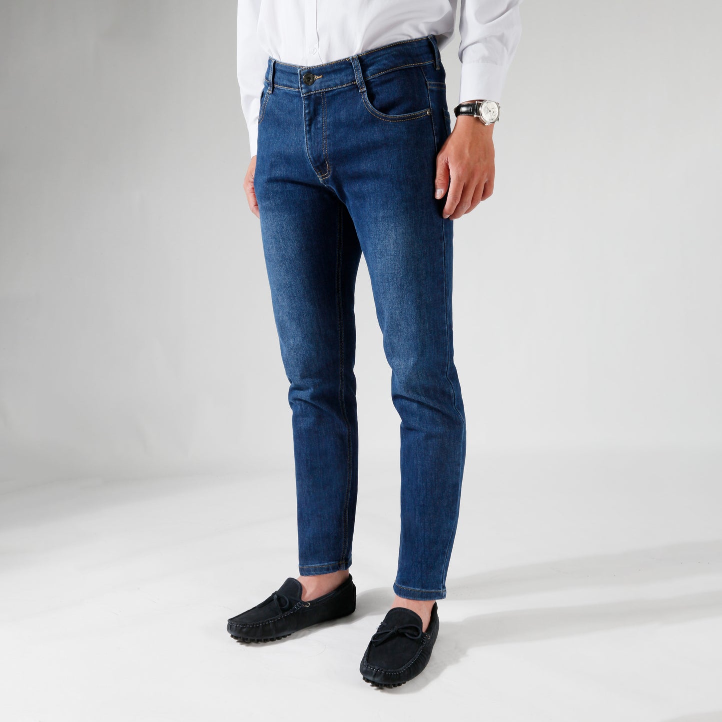 Men's A/W cotton straight jeans