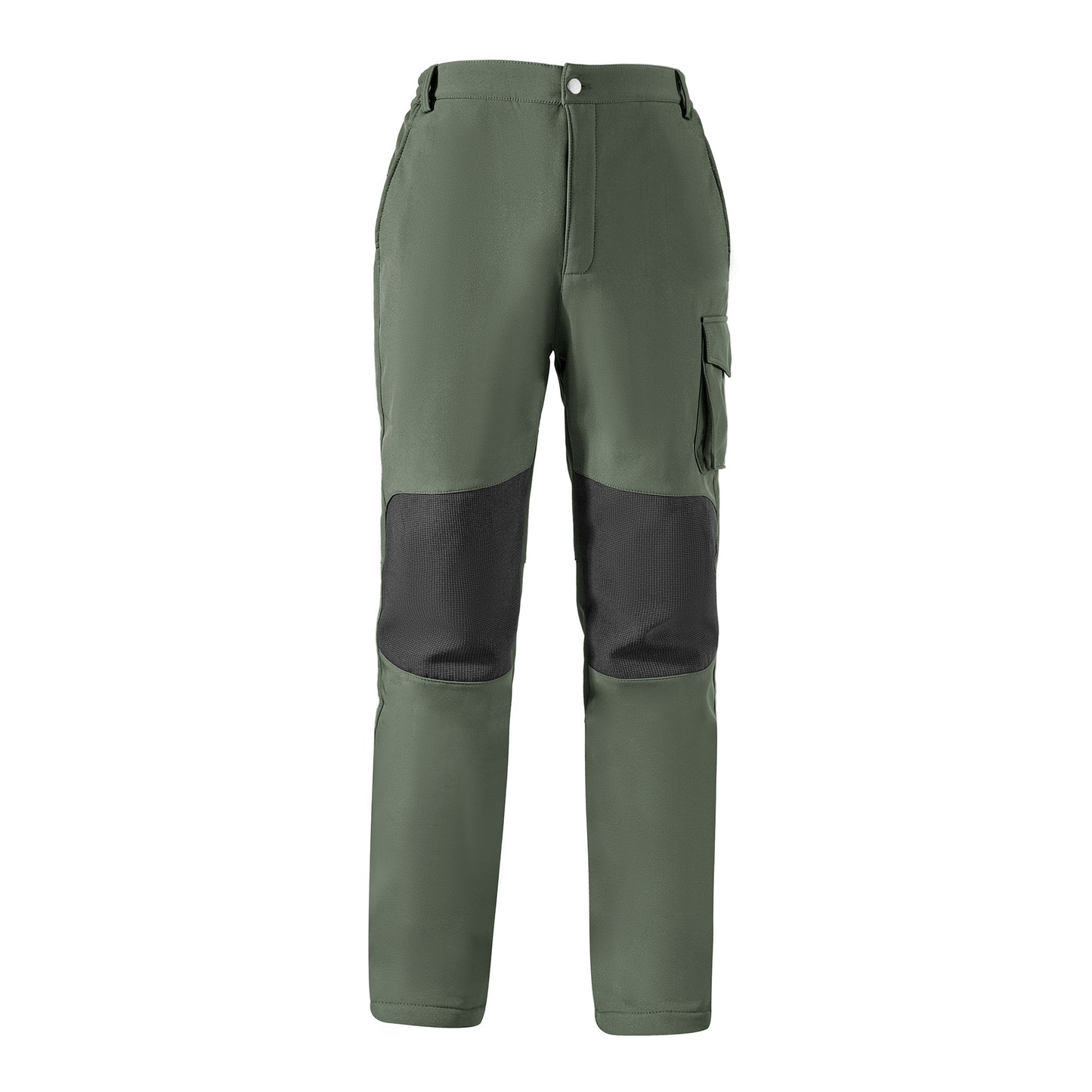 Men's A/W warm-resistant splicing anti-scratch anti-water outdoor waterproof pants