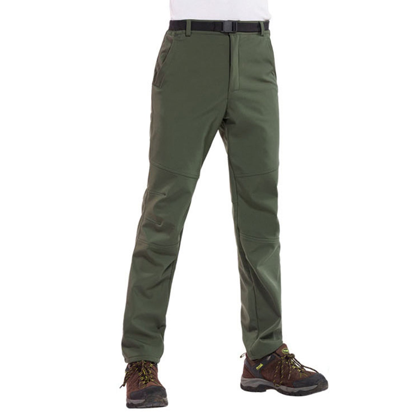 Men's A/W fleece breathable, scratch-resistant outdoor waterproof pants