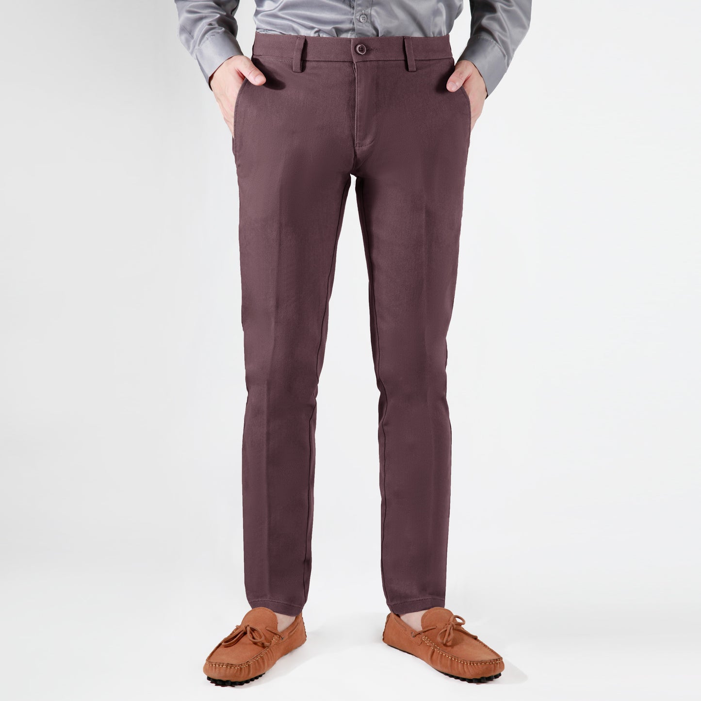 Men's A/W cotton tapered casual business pants
