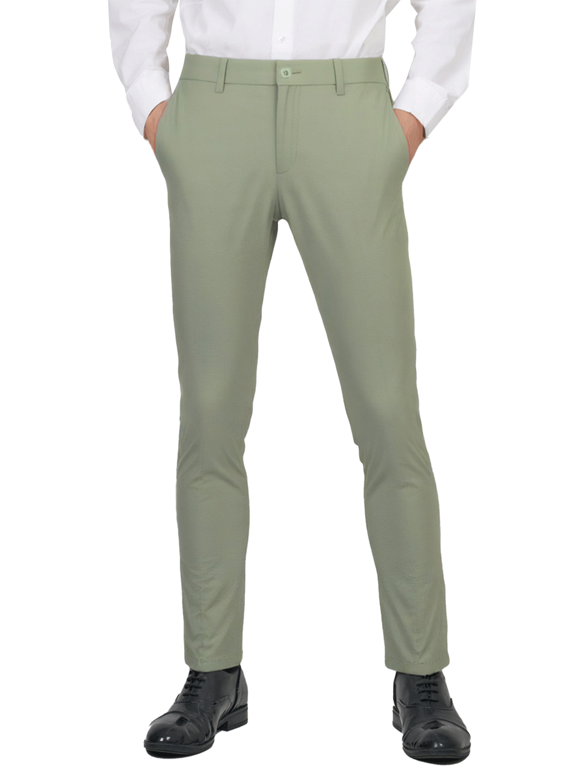 Men's S/S waterproof tapered casual business pants
