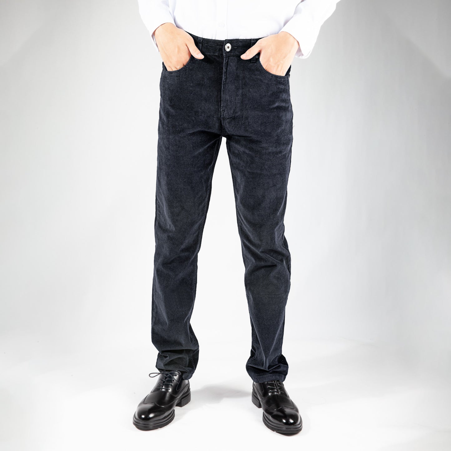 Men's A/W five-pockets corduroy pants