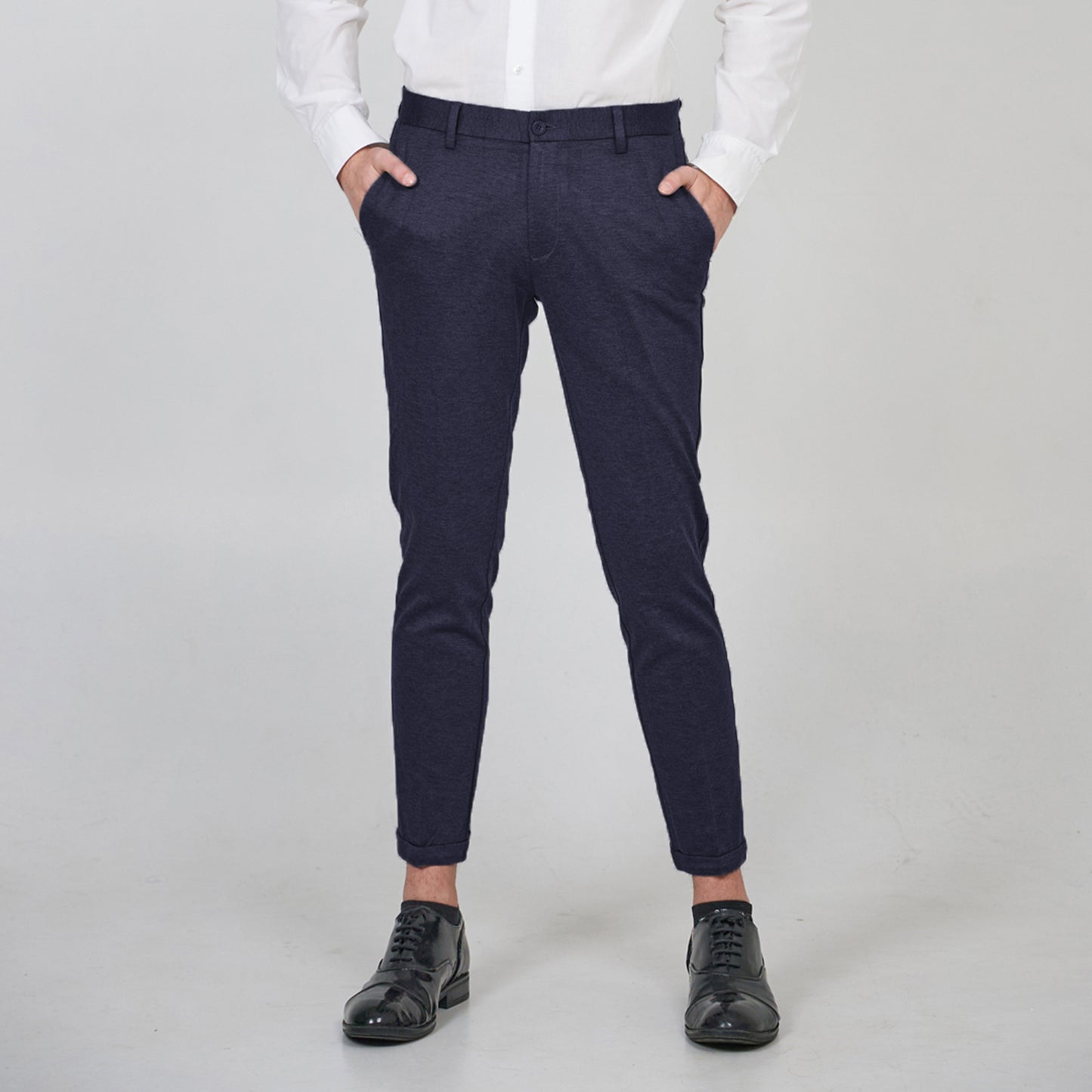 Men's A/W Rome Fabric cropped Dress Pants