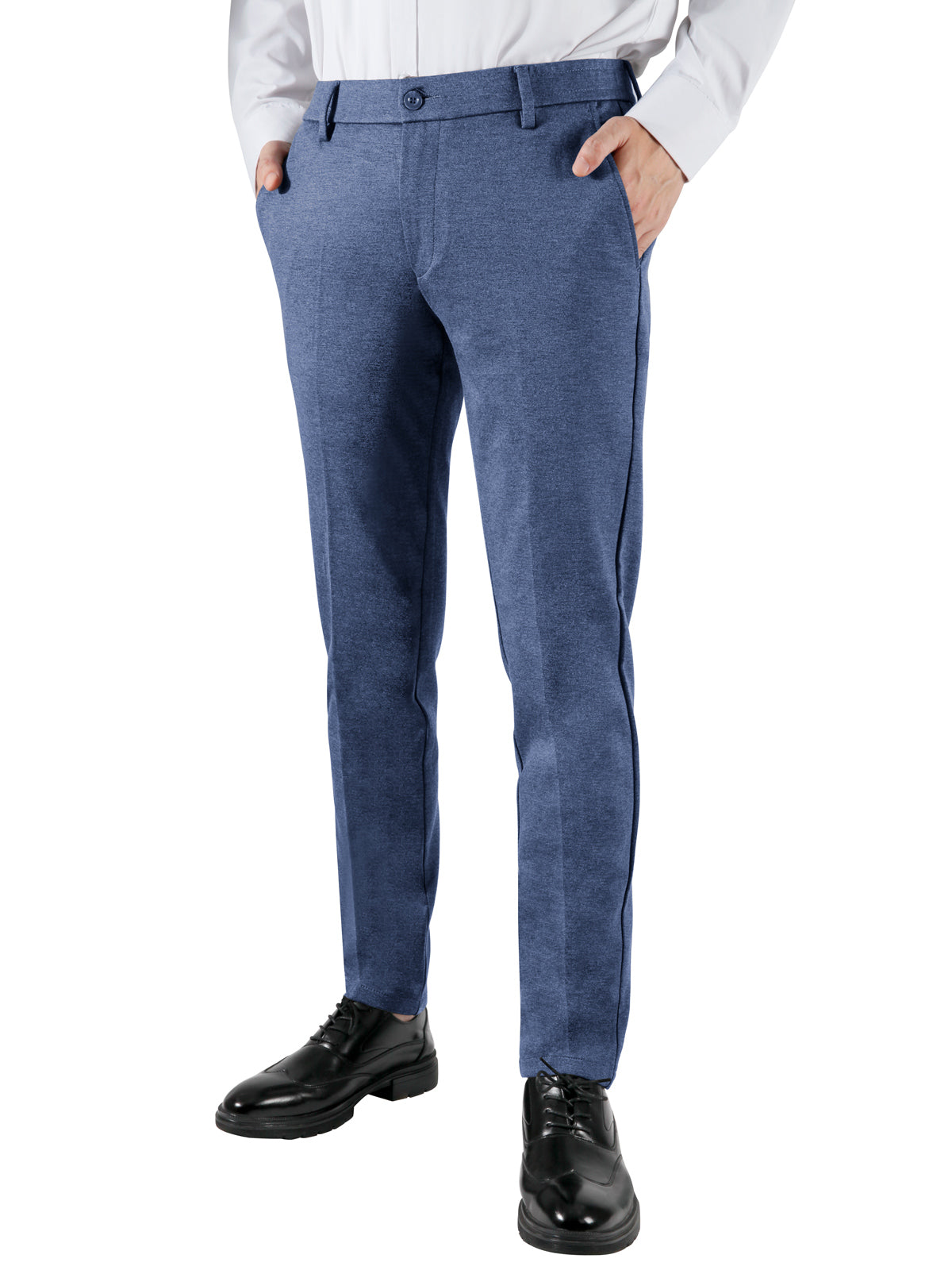Men's A/W casual business slim tapered trousers