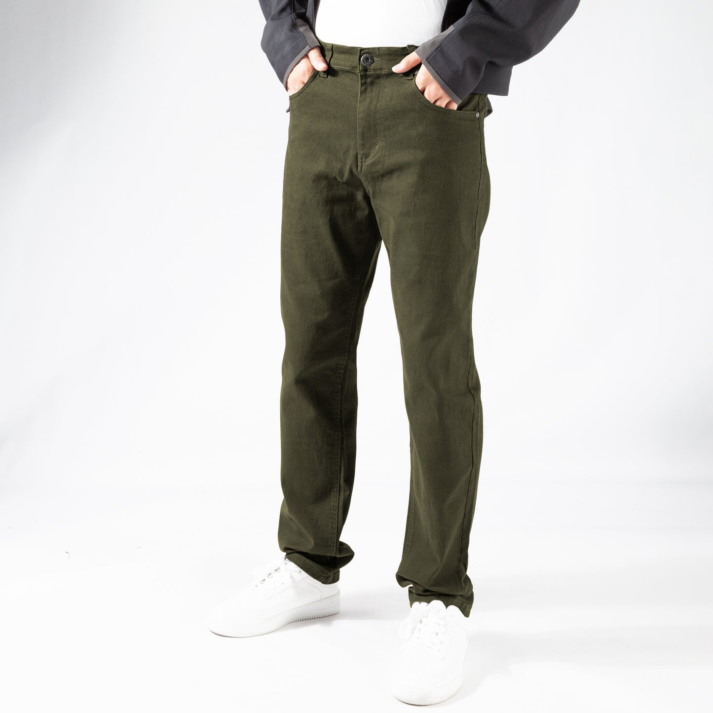 Men's A/W cotton five-pockets casual pants