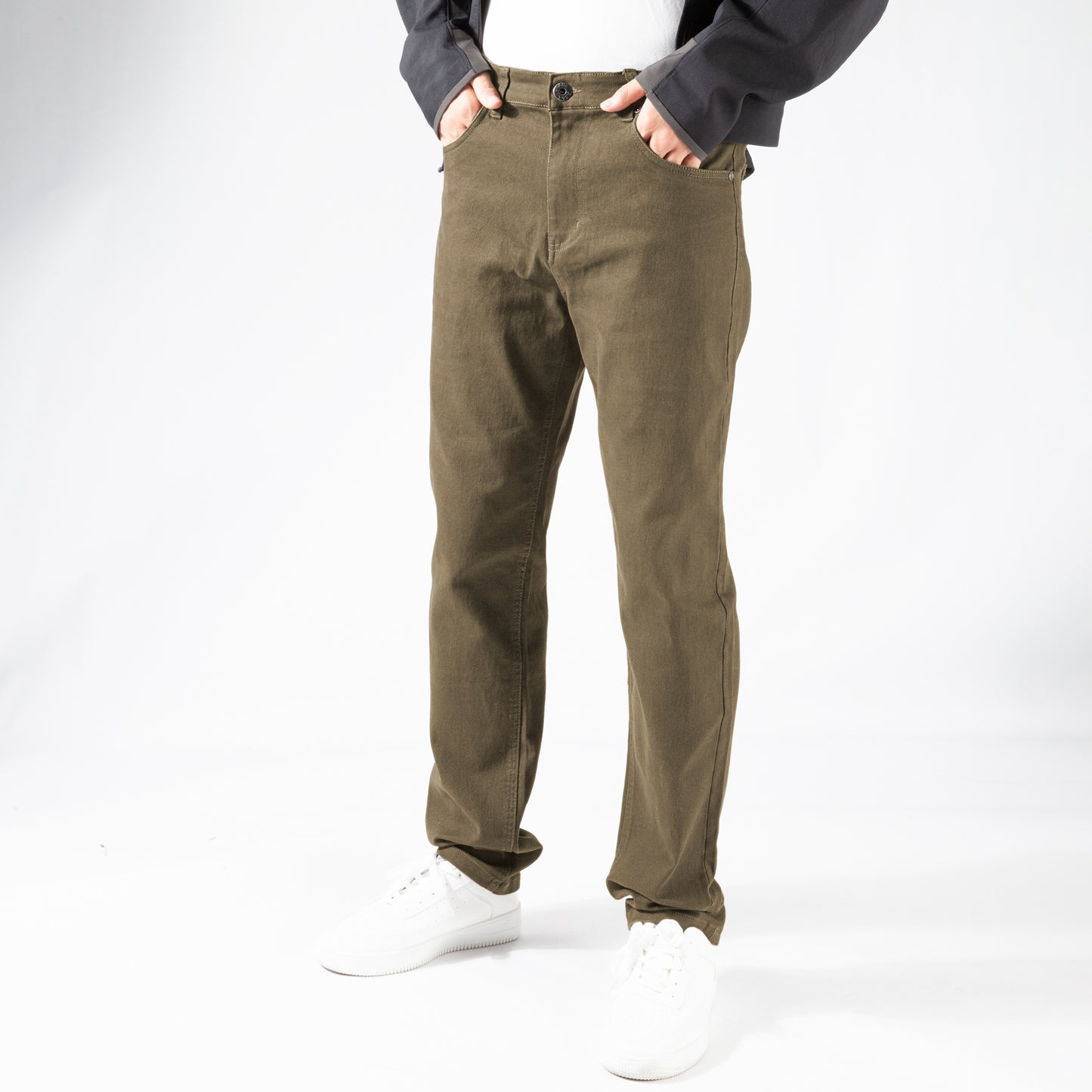 Men's A/W cotton five-pockets casual pants