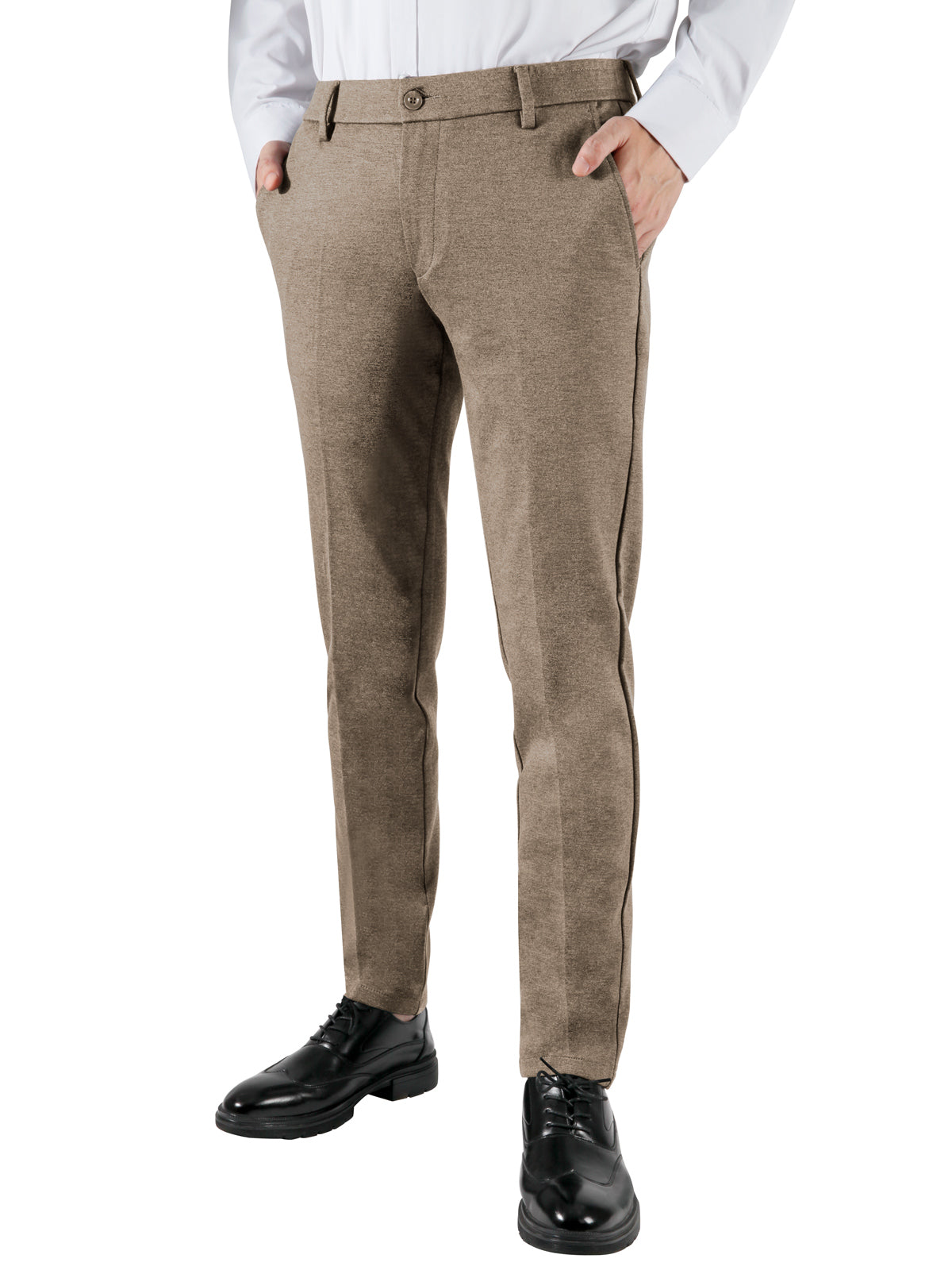 Men's A/W casual business slim tapered trousers