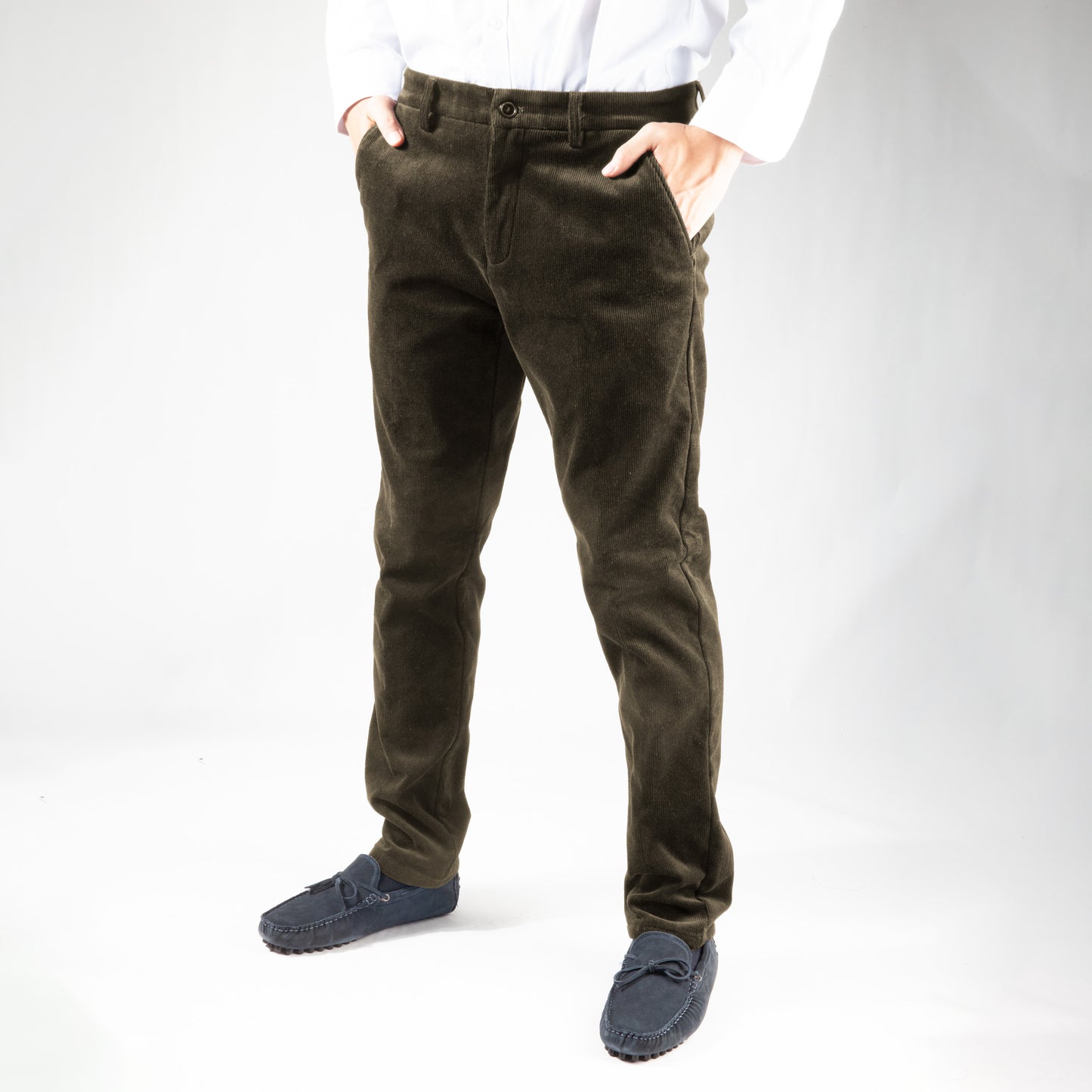 Men's A/W corduroy fleece suit pants