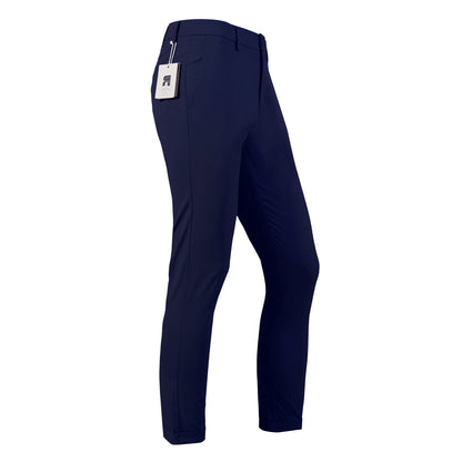 Men's S/S Tech Fabric Vertical Stripe Dress Pants