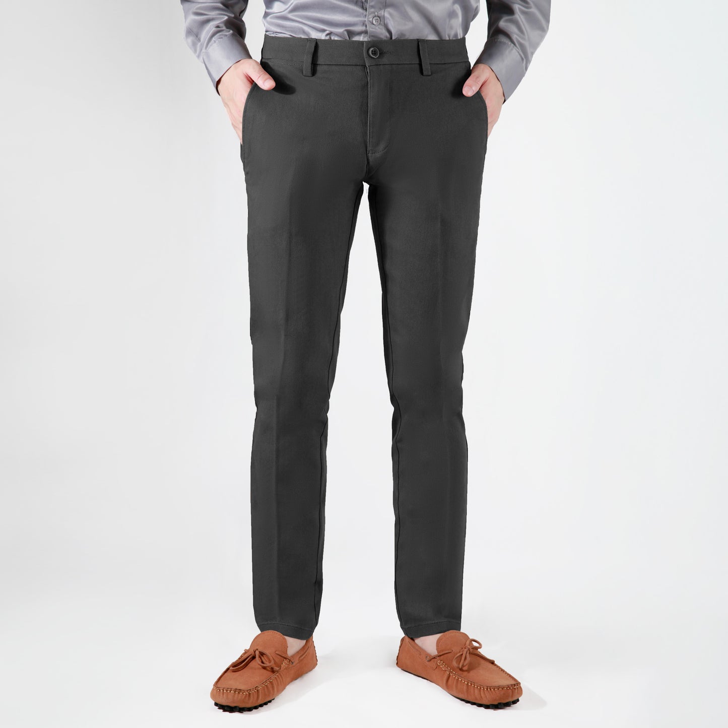 Men's A/W cotton tapered casual business pants