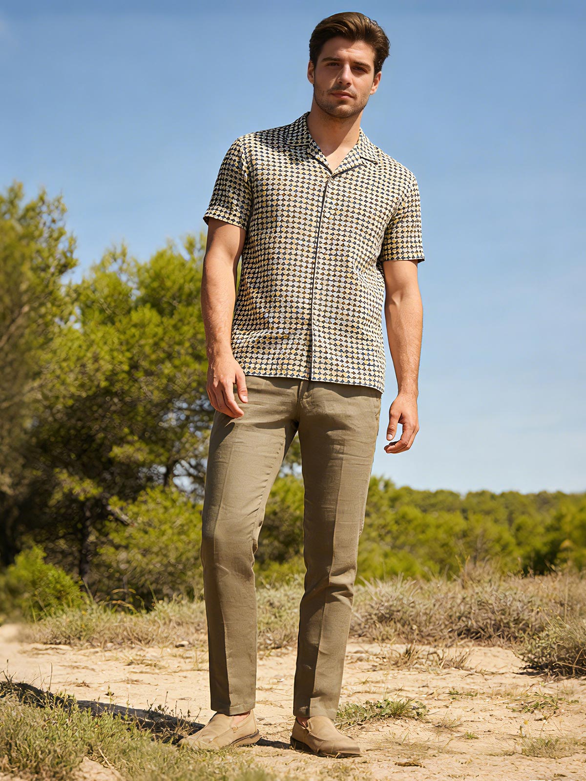 Men's S/S Linen pants