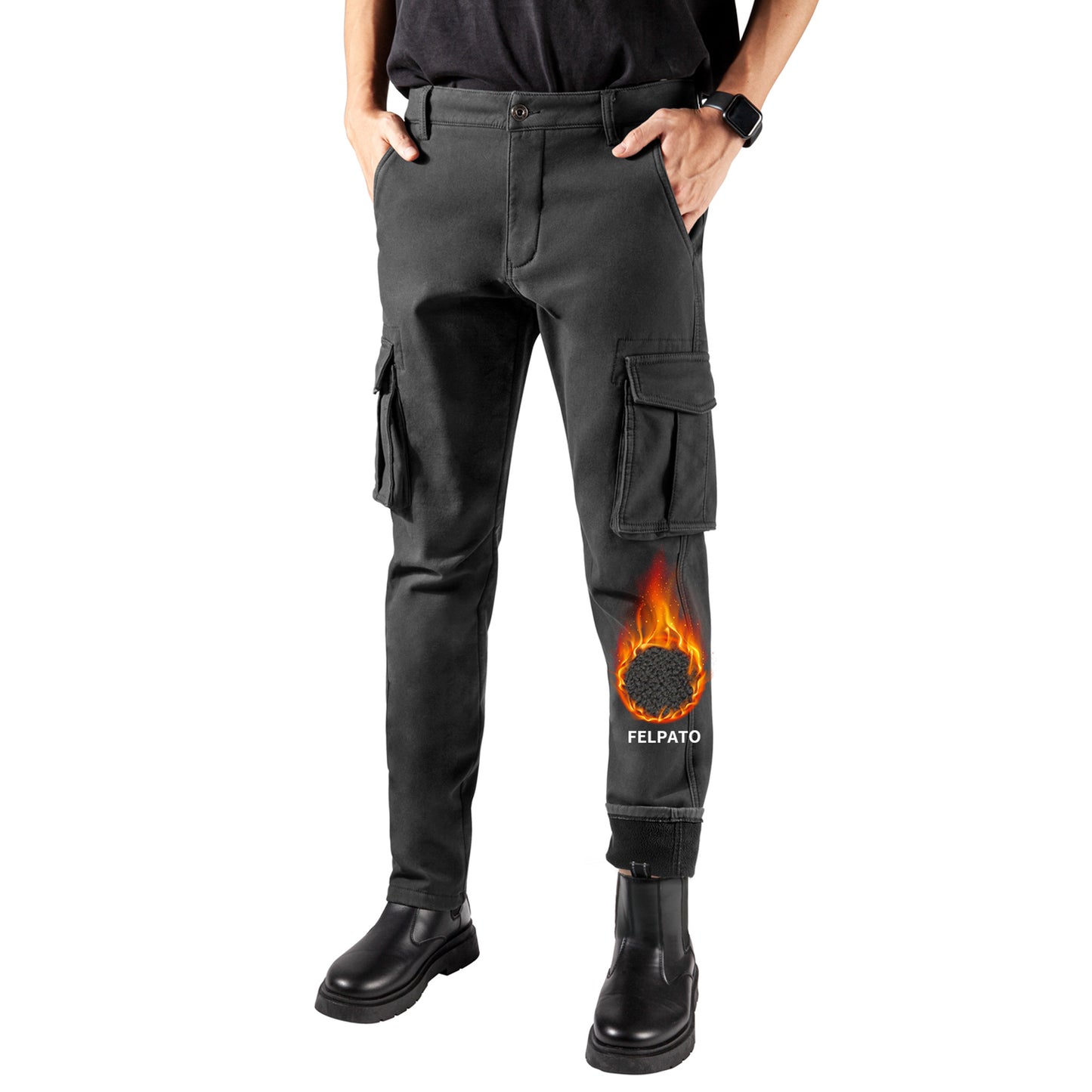 Men's A/W cotton casual cargo