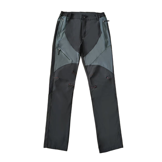 Men's A/W Fleece-Lined Waterproof Windproof Pants - Winter Thermal Scratch-Resistant Outdoor Trousers