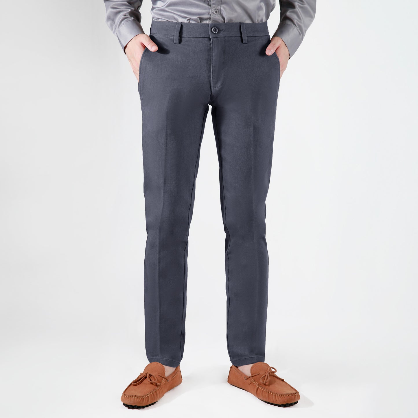 Men's A/W cotton tapered casual business pants