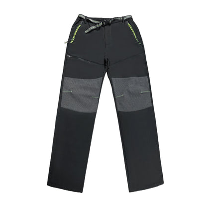 Men's A/W scratch-proof waterproof and fleece windproof outdoor waterproof pants