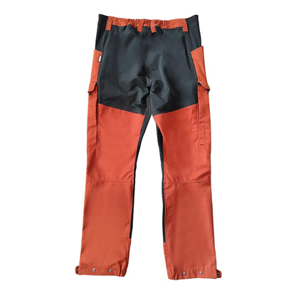 Men's A/W Waterproof Windproof Fleece-Lined Outdoor Pants - Scratch-Resistant Winter Thermal Trousers