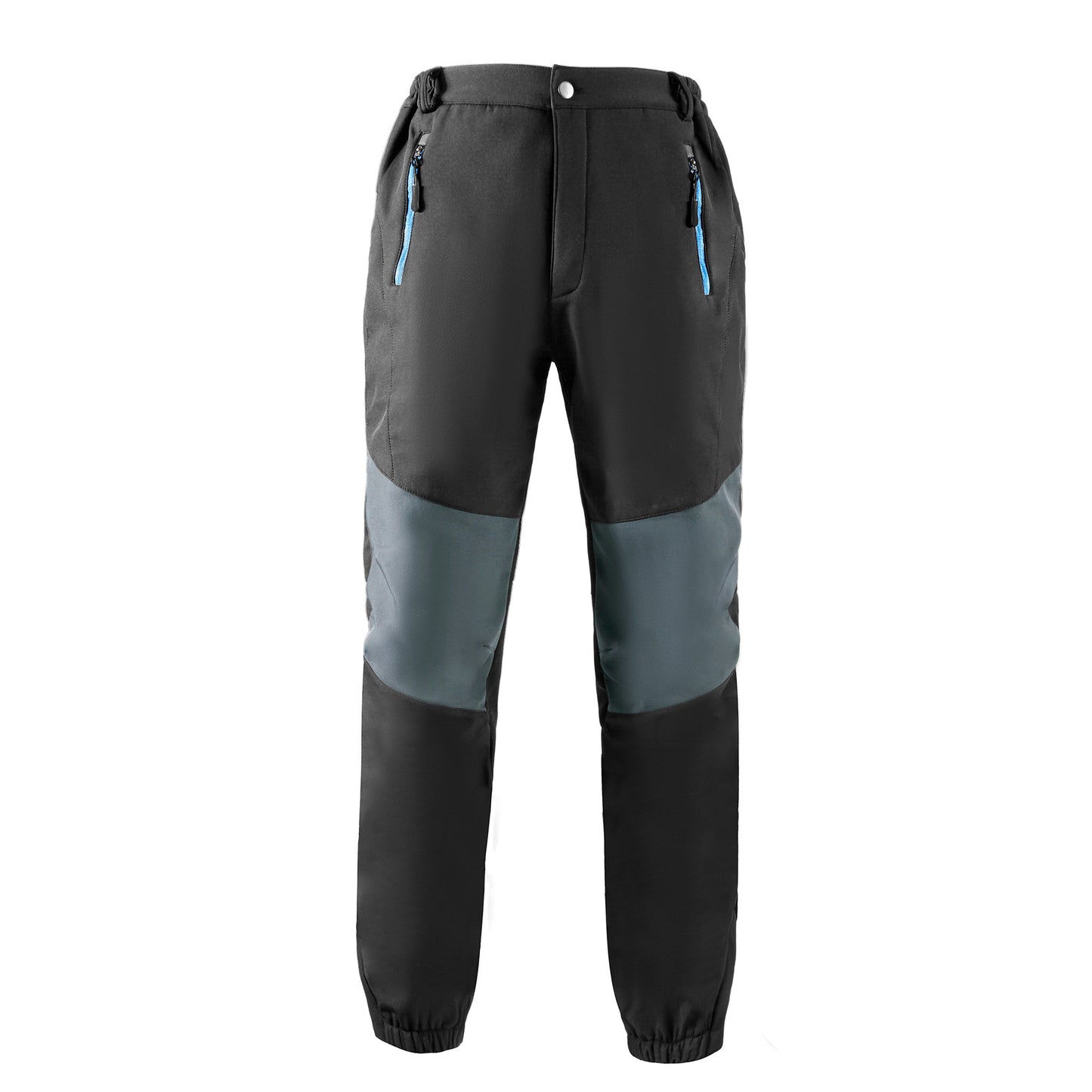 Men's A/W scratch-proof waterproof warm patchwork outdoor waterproof pants