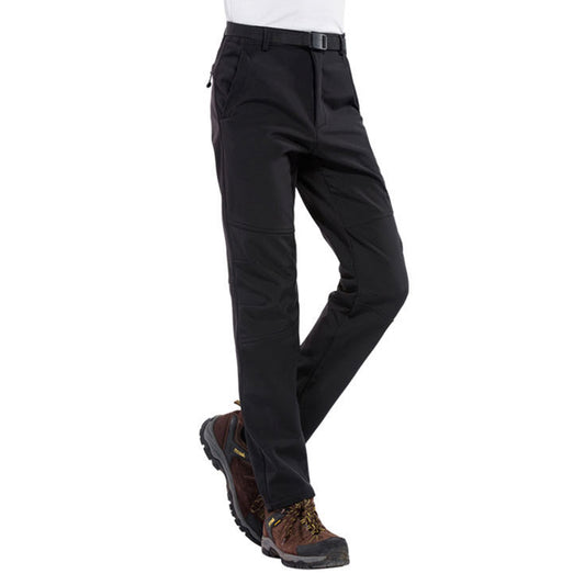 Men's A/W fleece breathable, scratch-resistant outdoor waterproof pants
