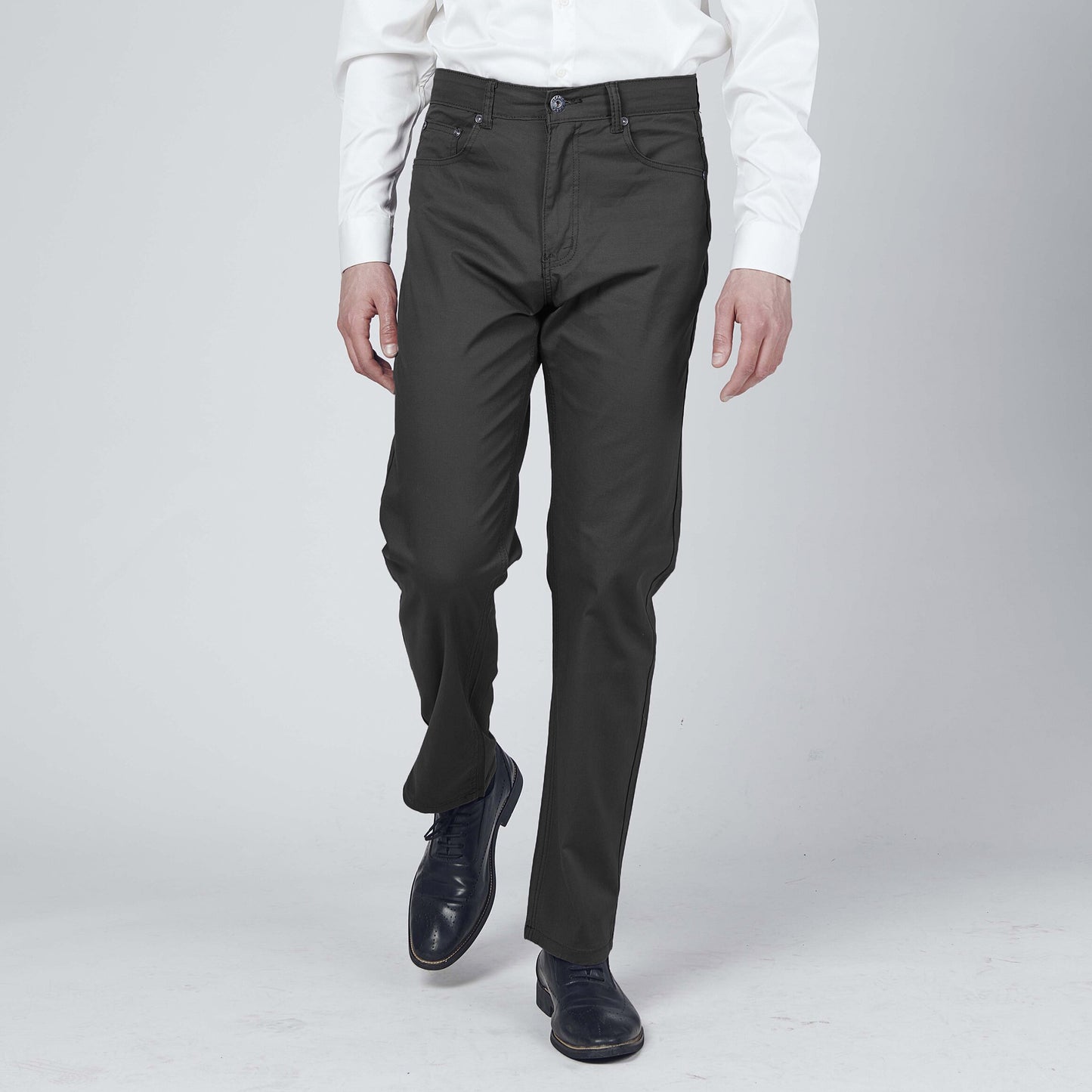 Men's S/S five pockets business casual pants