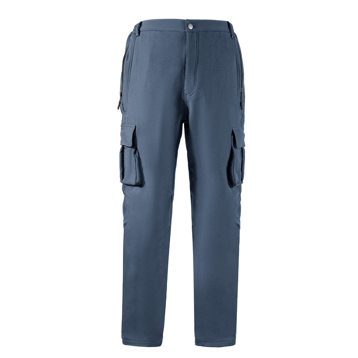 Men's A/W warm scratch-resistant and water-resistant overalls large pocket outdoor assault pants