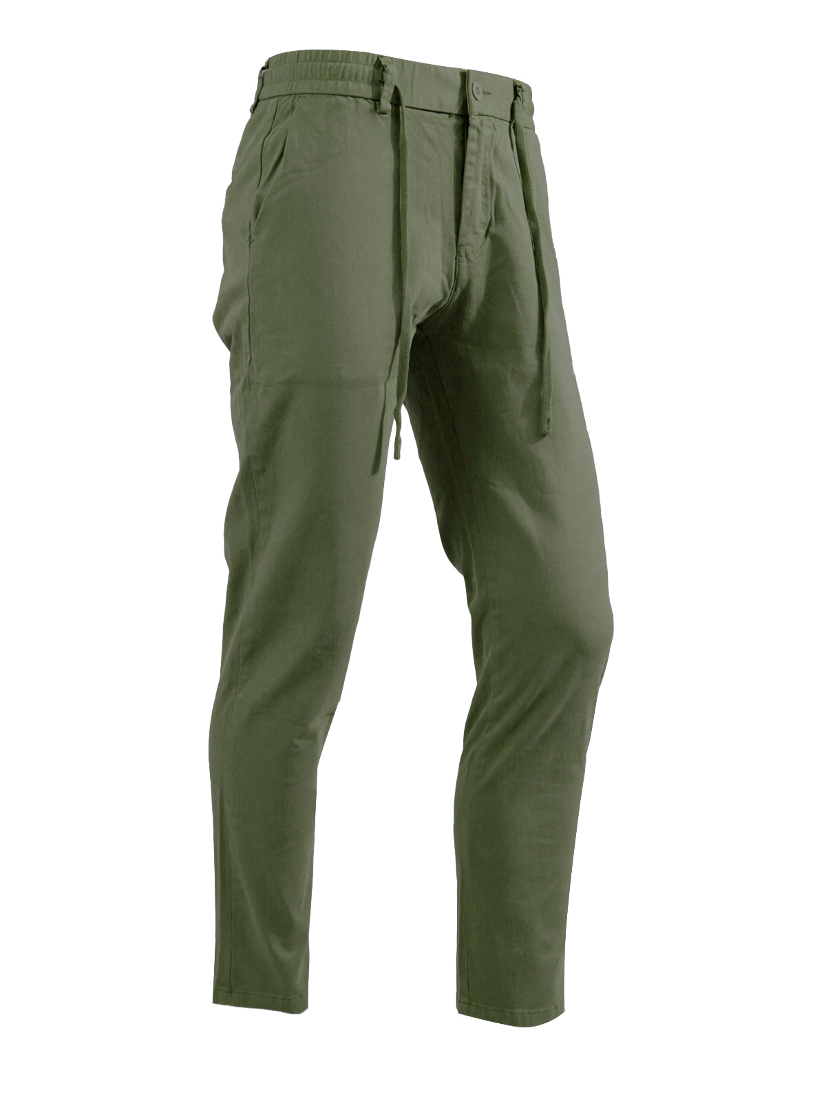 Men's A/W Cotton trousers with elastic waistband