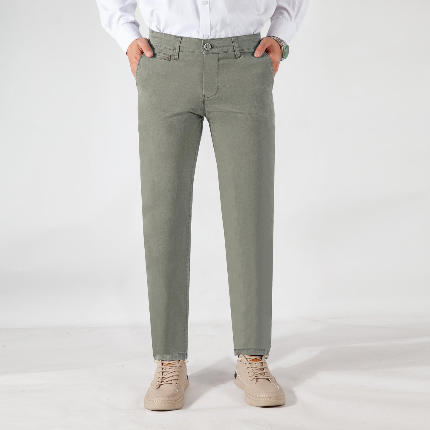 Men's S/S printed trousers
