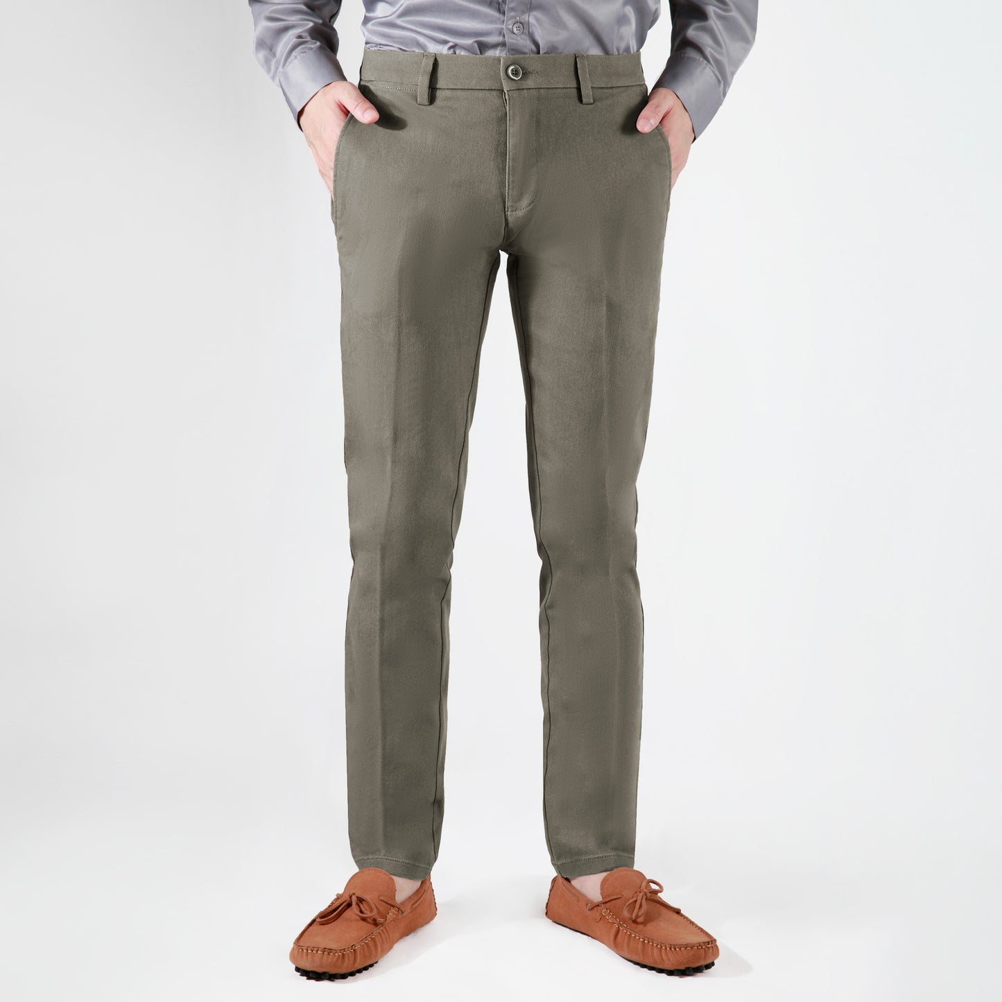 Men's A/W cotton tapered casual business pants