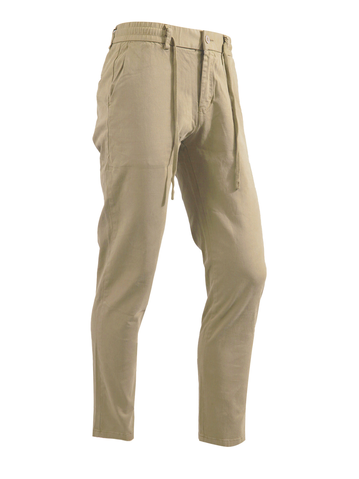 Men's A/W Cotton trousers with elastic waistband