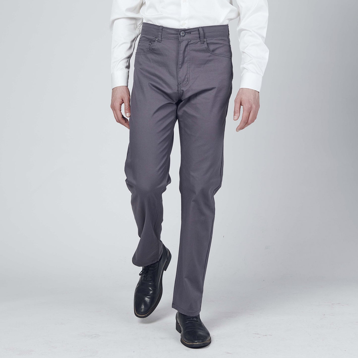 Men's S/S five pockets business casual pants