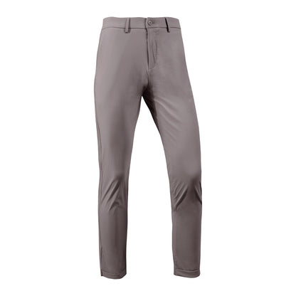 Men's S/S Warp-Knit Cropped Pants with Cuffed Hem