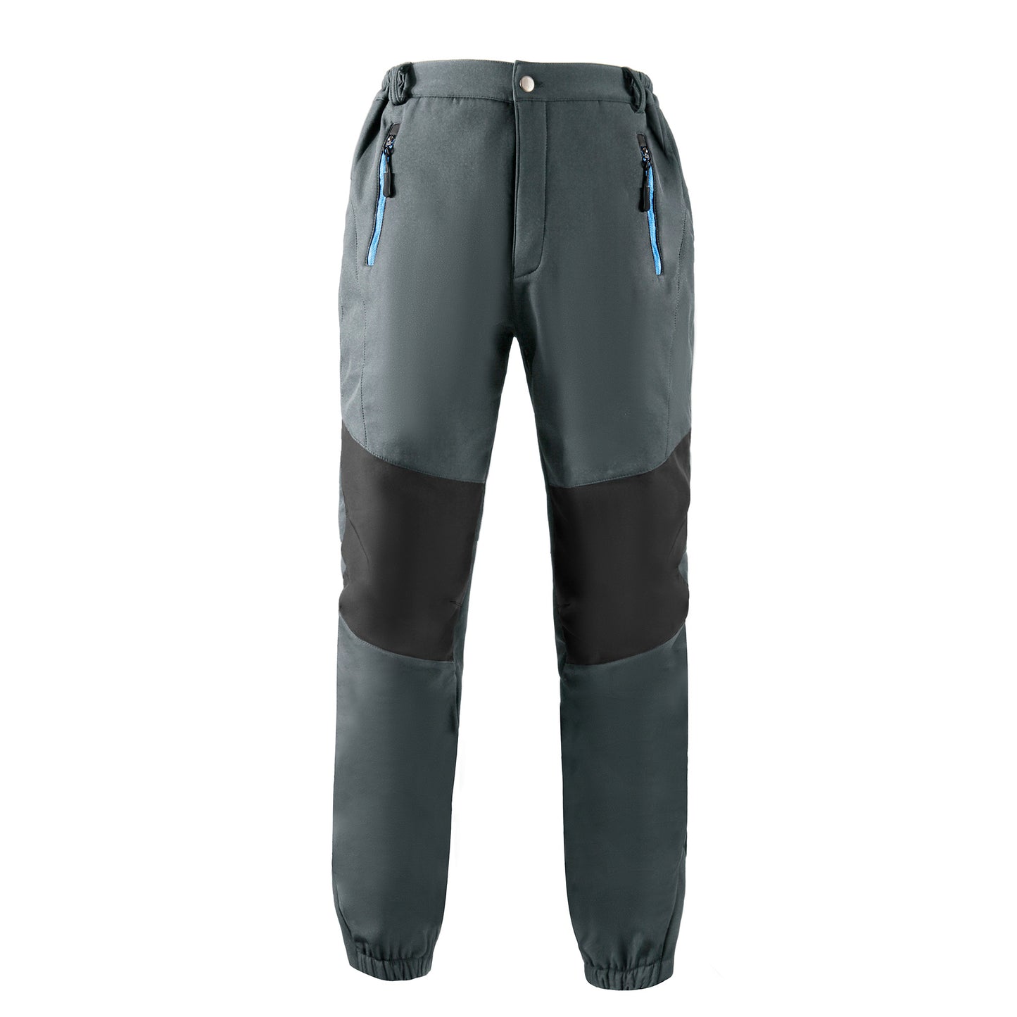 Men's A/W scratch-proof waterproof warm patchwork outdoor waterproof pants