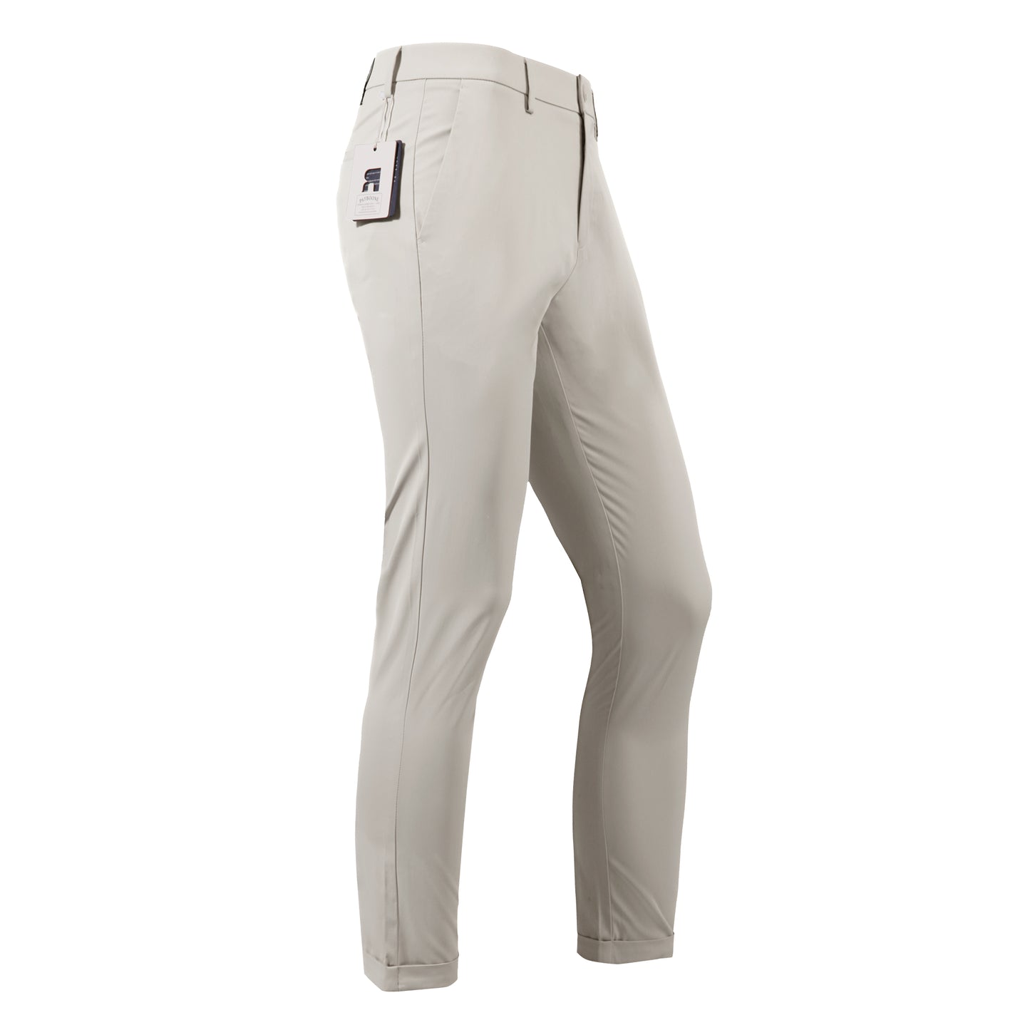 Men's S/S Tech Fabric Vertical Stripe Dress Pants