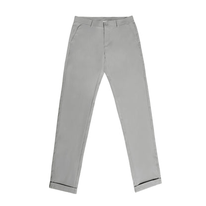 Men's S/S Tech Fabric Vertical Stripe Dress Pants