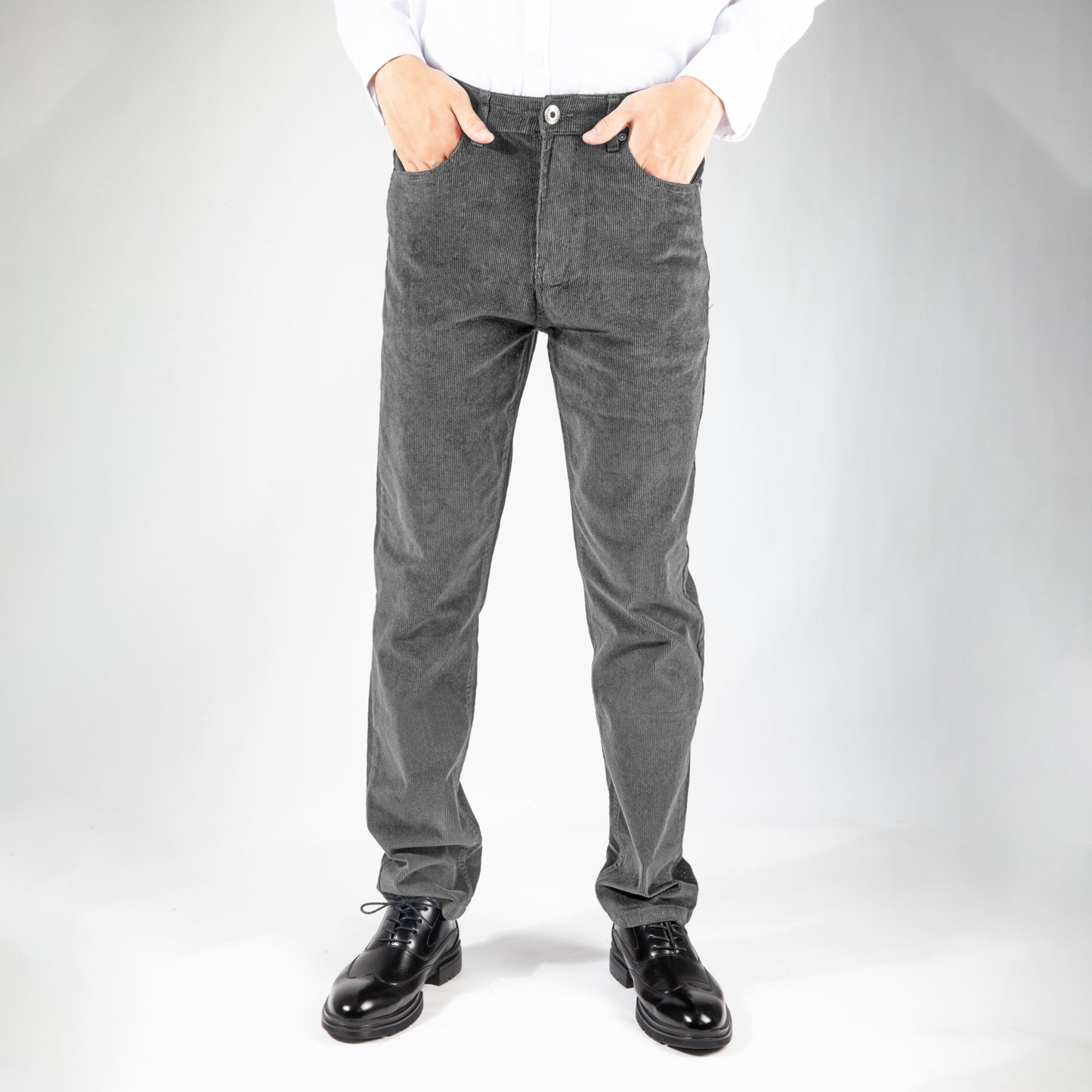 Men's A/W five-pockets corduroy pants