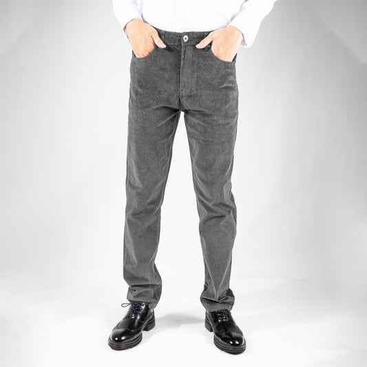 Men's A/W five-pockets corduroy pants