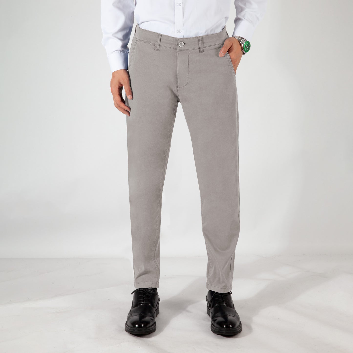 Men's S/S jacquard trousers
