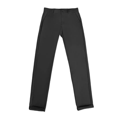 Men's S/S Warp-Knit Cropped Pants with Cuffed Hem