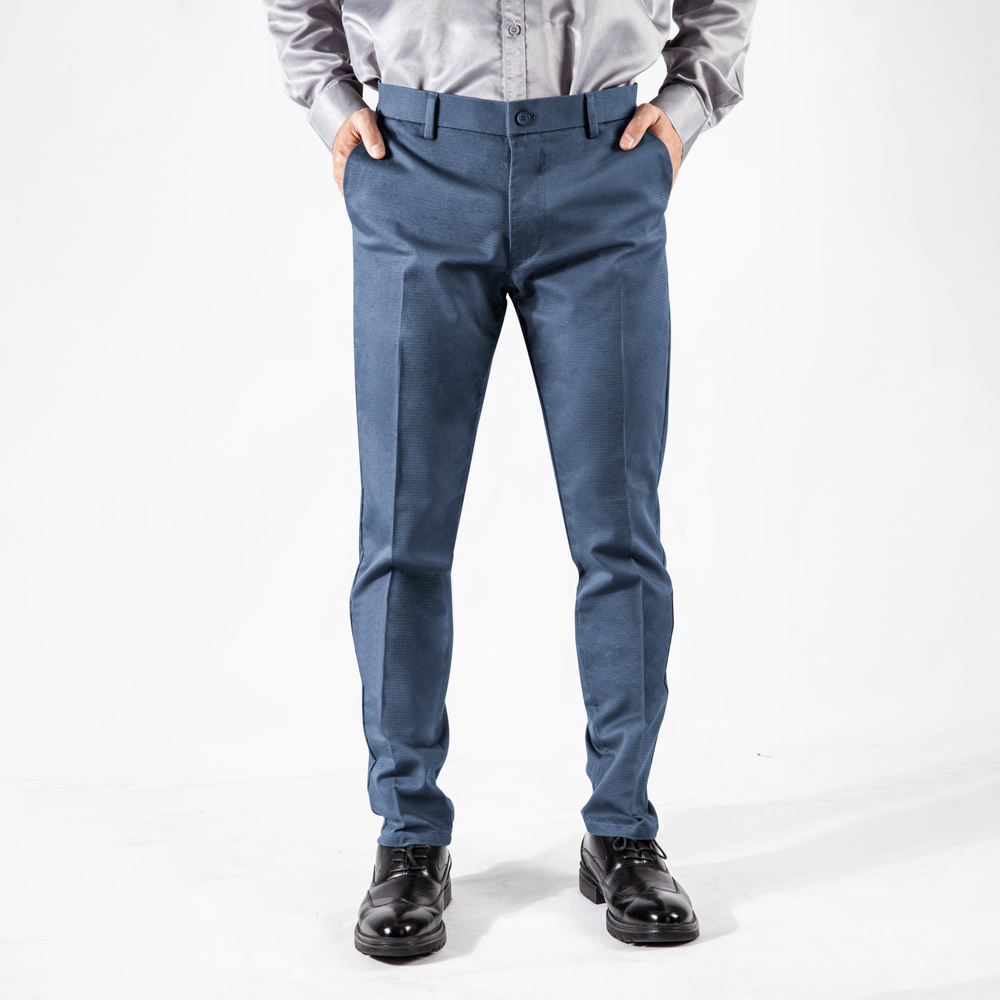 Men's S/S Jacquard Casual Business Pants