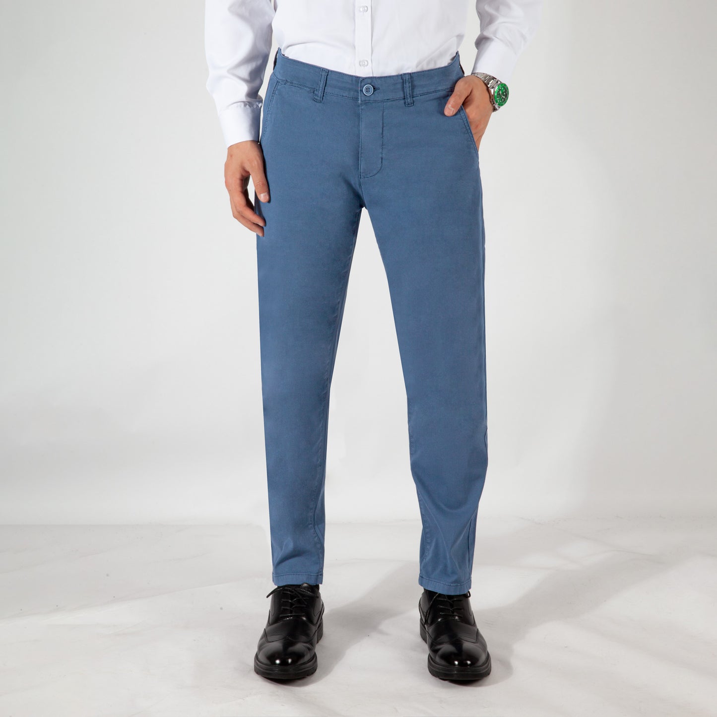 Men's S/S jacquard trousers