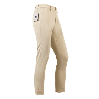 Men's S/S Tech Fabric Vertical Stripe Dress Pants