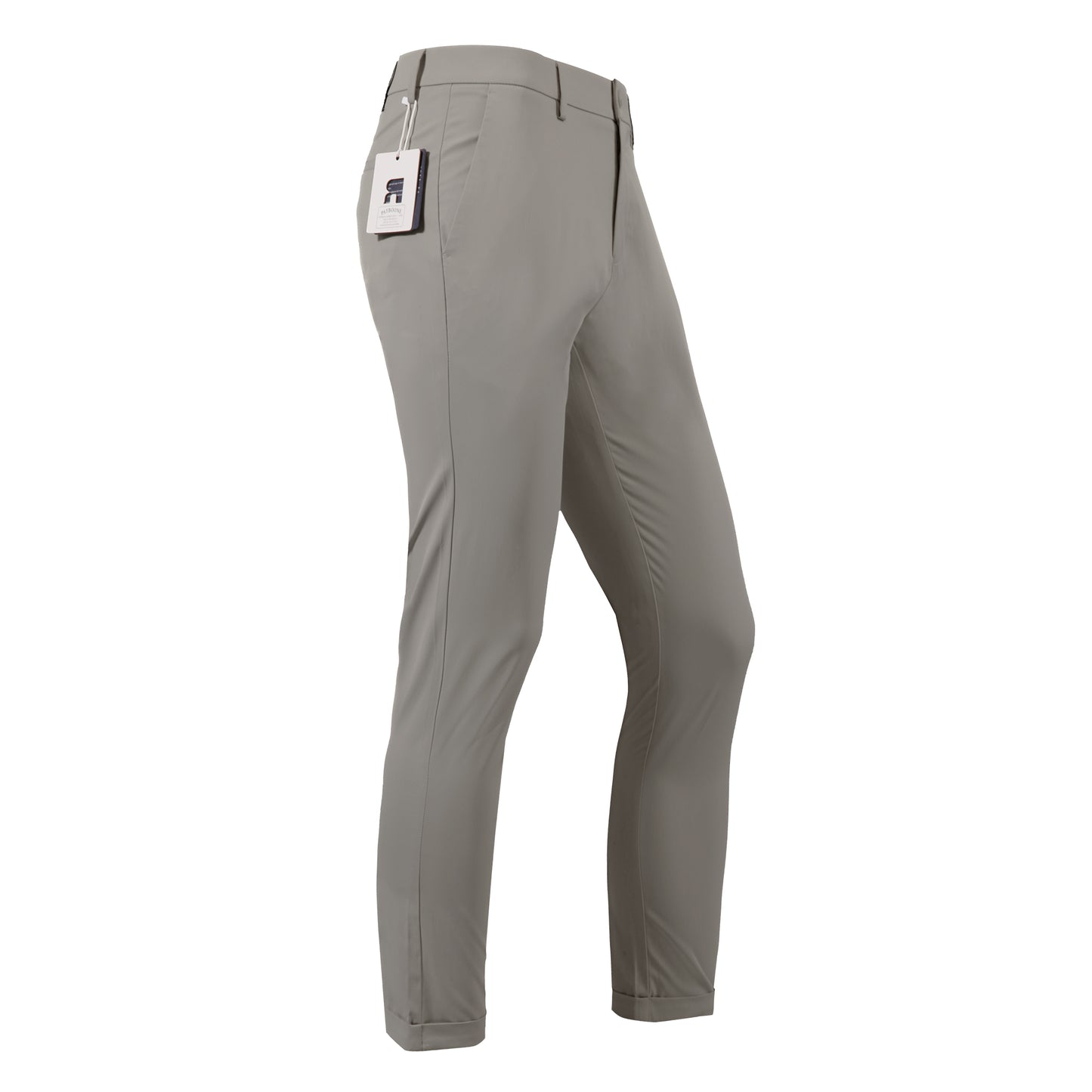 Men's S/S Tech Fabric Vertical Stripe Dress Pants