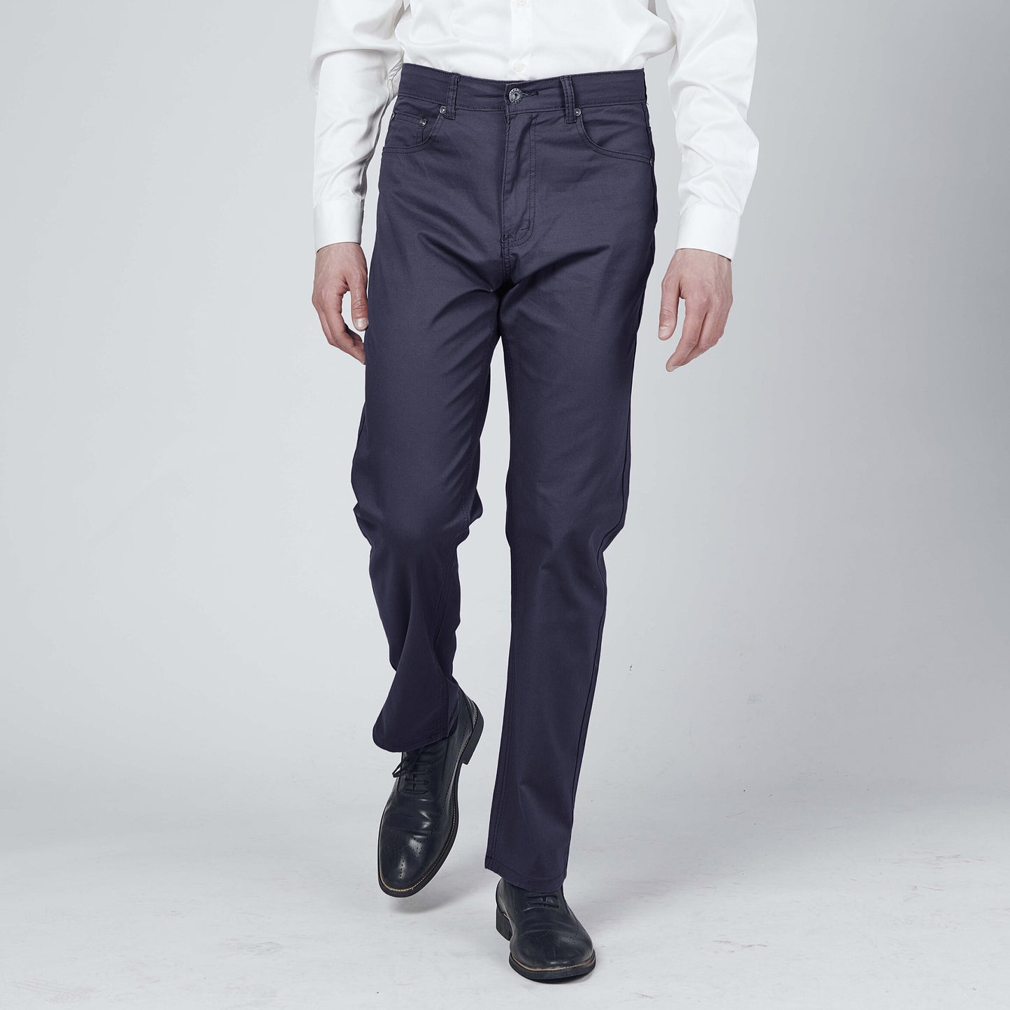 Men's S/S five pockets business casual pants