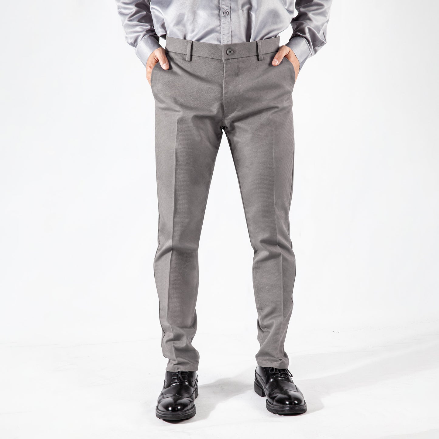 Men's S/S Jacquard Casual Business Pants